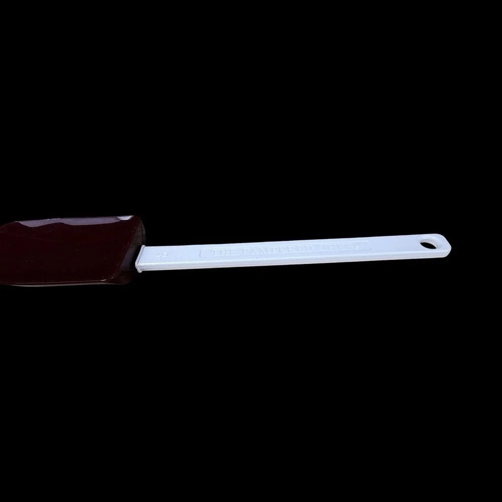 The Pampered Chef‎ Rare Cranberry Red Spatula Large Mix N Scraper Spatula 10.5